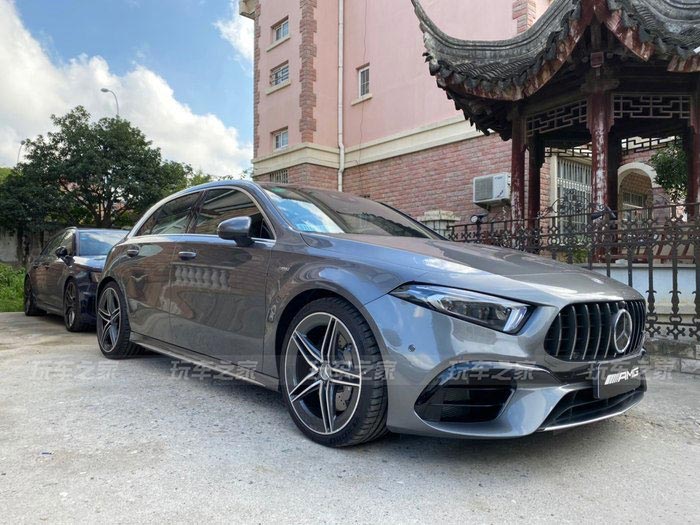 全新奔驰a45 amg(w177)改装作业 动力升级01加速3.57秒