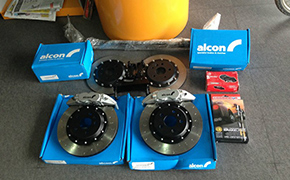 大众途观改装ALCON刹车 制动提升