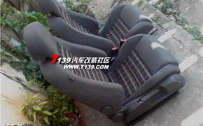 速腾安装GTI赛车座椅