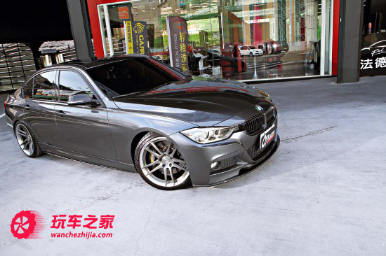 热门改装车宝马bmw F30 328i 街头改装亮相 改装作品 玩车之家