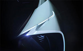 雷克萨斯纯电动概念车预告图 将于10月23日首发