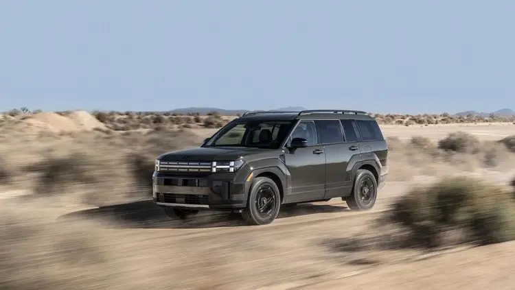 2024 款現代Santa Fe SUV 新外觀公布：明年3月上市