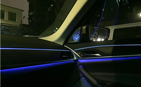 宝马5系18色氛围灯，钻石高音完美升级效果展示分享！