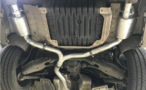 奔驰E300L改装Repose中尾段阀门排气