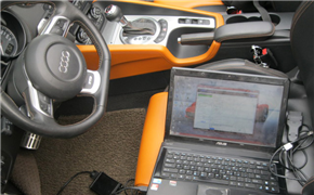 橘黄色的性能钢炮-奥迪TTS刷ecu升级提动力改善换挡驾控更随心