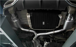 奔驰E300 coupe 改装Repose中尾段阀门排气