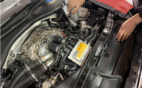 奥迪S6 4.0T更换双涡轮增压器 奥伦赛事机油 防冻液