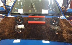 无损改装升级，江淮4R3皮卡汽车音响改装黄金声学两分频，四门GT隔音