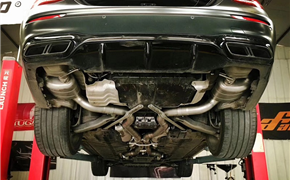 新款奔驰E63 AMG改装 首选SETRS阀门排气系统