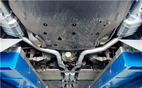 18款捷豹XJL 3.0T 改装Repose中尾段阀门排气