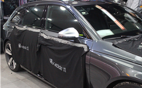 奥迪RS4汽车威固玻璃膜 隔热防爆太阳膜