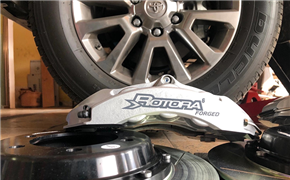 丰田普拉多/霸道改装Rotora高性能刹车系统