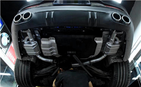 奔驰AMG GT50 升级Repose中尾段阀门排气