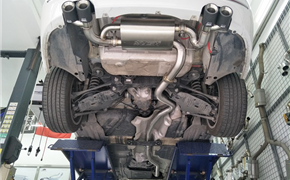 成都宝马3系改装HSR中尾段阀门排气
