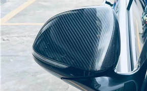 新款奔驰S级W223改装OEM原车款干碳纤维后视镜壳倒车镜罩反光镜，升级套件