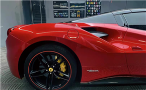 烈焰紅魔，Ferrari 488 Spider改色CYS 水晶紅！