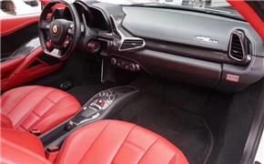 法拉利458改裝內飾包圍套件儀表臺框排擋換擋撥片空調內飾中控板杯罩
