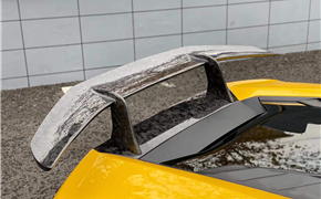 蘭博基尼小牛颶風EVO RWD改裝performante碳纖維緞紋大尾翼