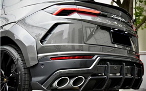 蘭博基尼URUS升級半碳纖維mansory邁莎銳包圍套件搭配topcar后唇汽車改裝案例分享