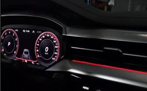 武汉大众新款CC升级专用饰板氛围灯/满天星氛围灯，30种颜色原车系统调节控制，柔和高级。