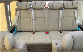 丰田考斯特商务接待车，航空座椅整车氛围灯升级改装