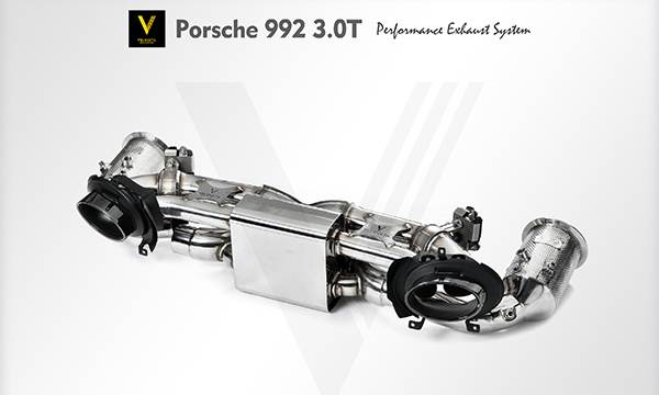 Velocita（威洛斯蒂）Porsche 992 高性能排气系统