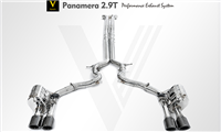 Velocita（威洛斯蒂）Porsche panamera 2.9T 高性能排气系统